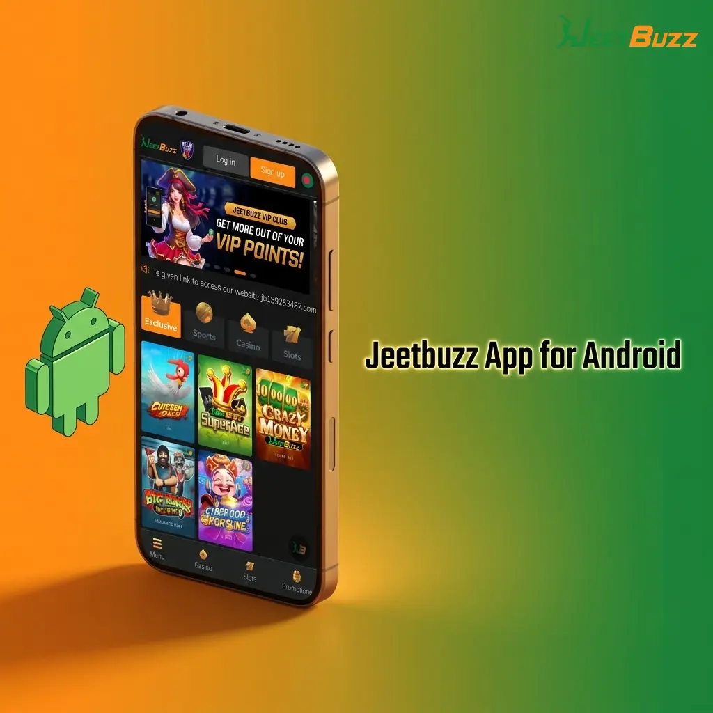 Jeetbuzz Android app APK download interface showing device requirements and compatible smartphone models for Bangladesh users
