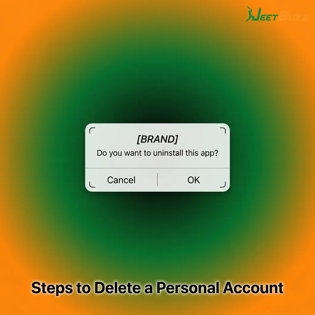 Steps to permanently delete a Jeetbuzz personal account by contacting customer support for identity verification and closure