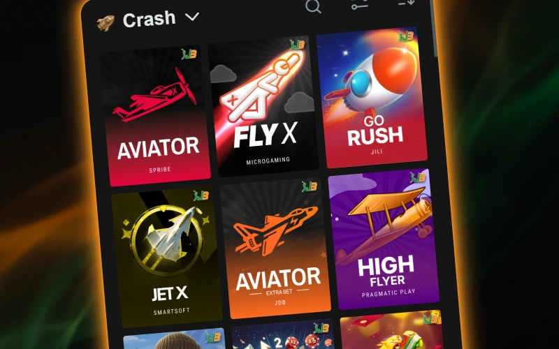 Win instant multipliers playing quick games through the mobile Jeetbuzz app.