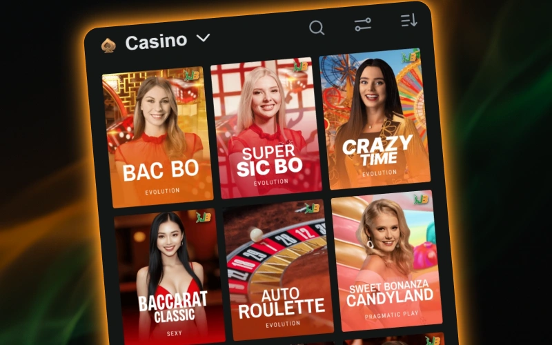 Enjoy the full casino experience directly within the Jeetbuzz app.