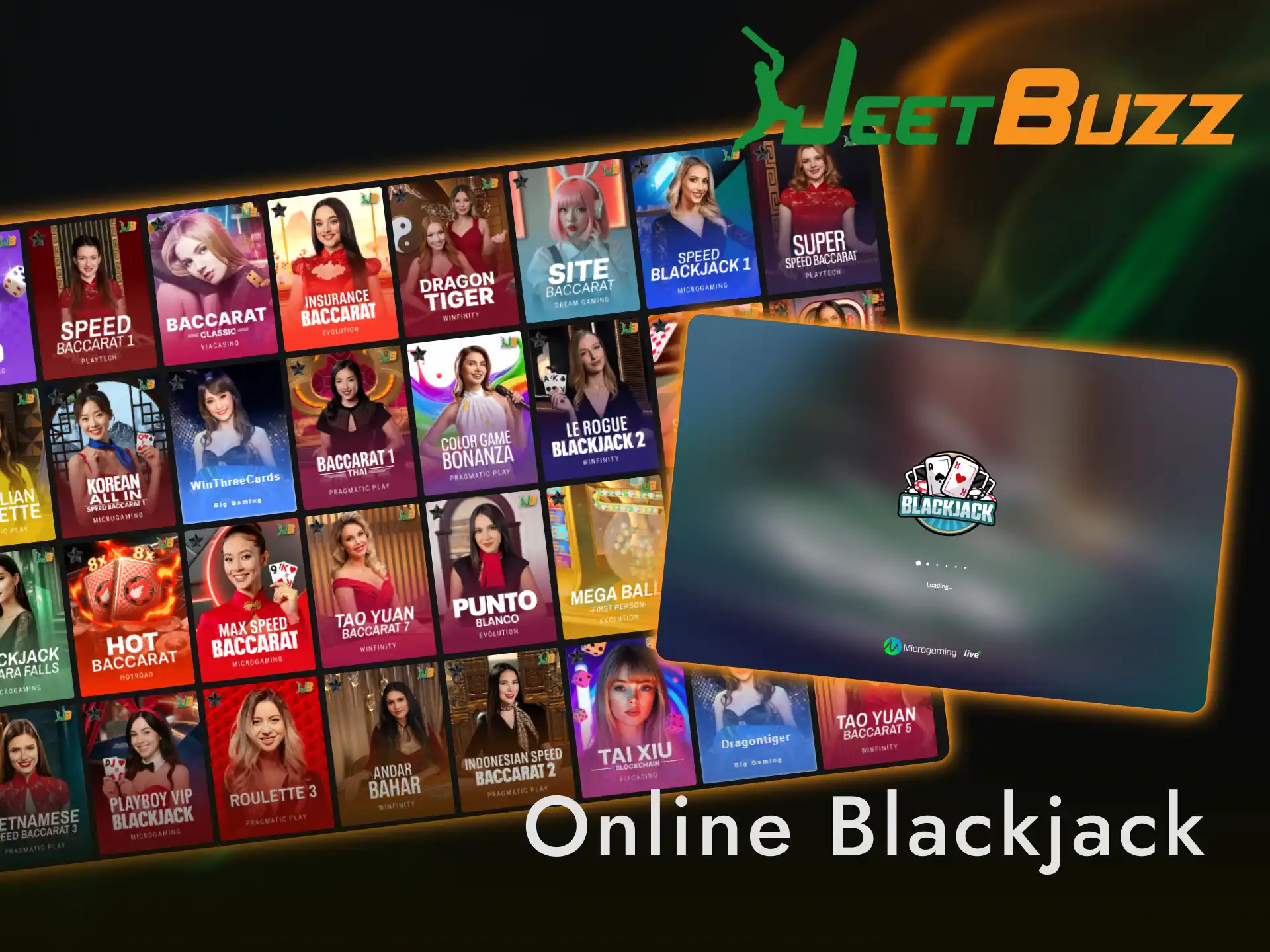Discover how online Blackjack works at Jeetbuzz casino to start winning.