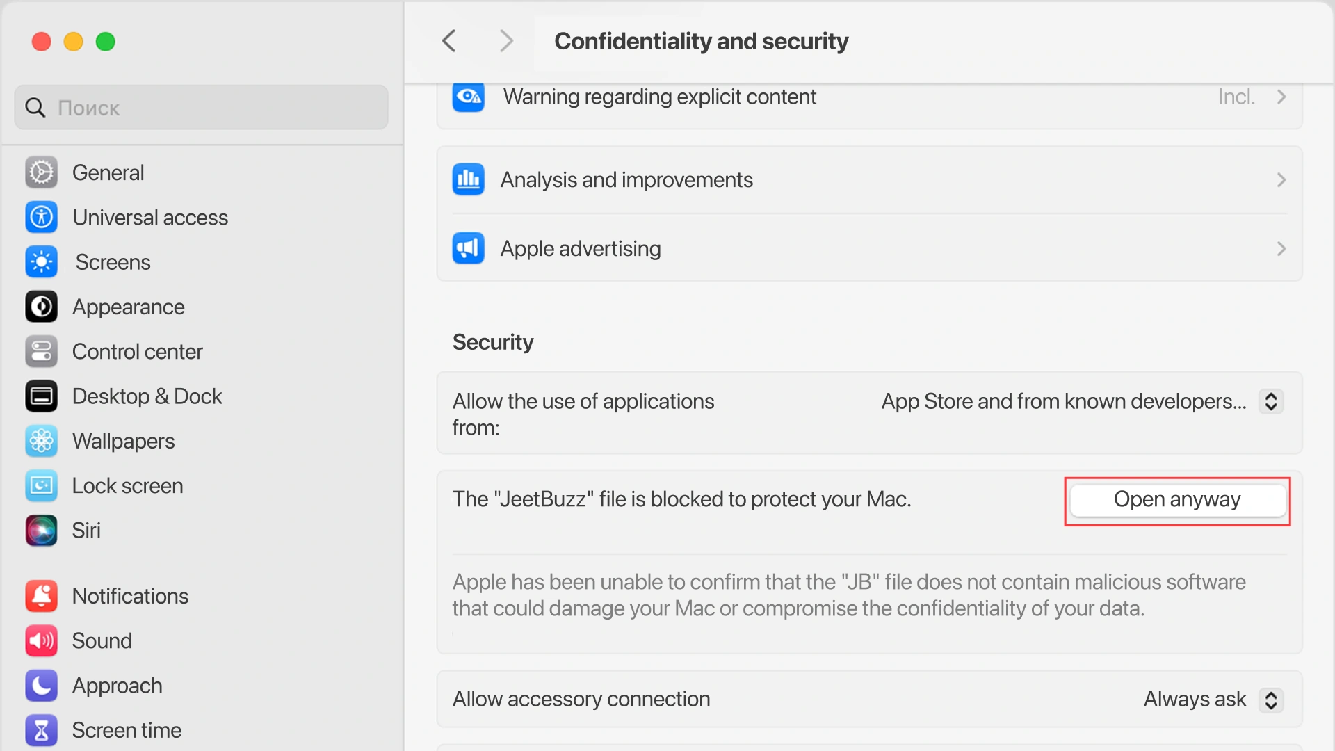 Approve the installation permissions on your system to run the Jeetbuzz Mac software.