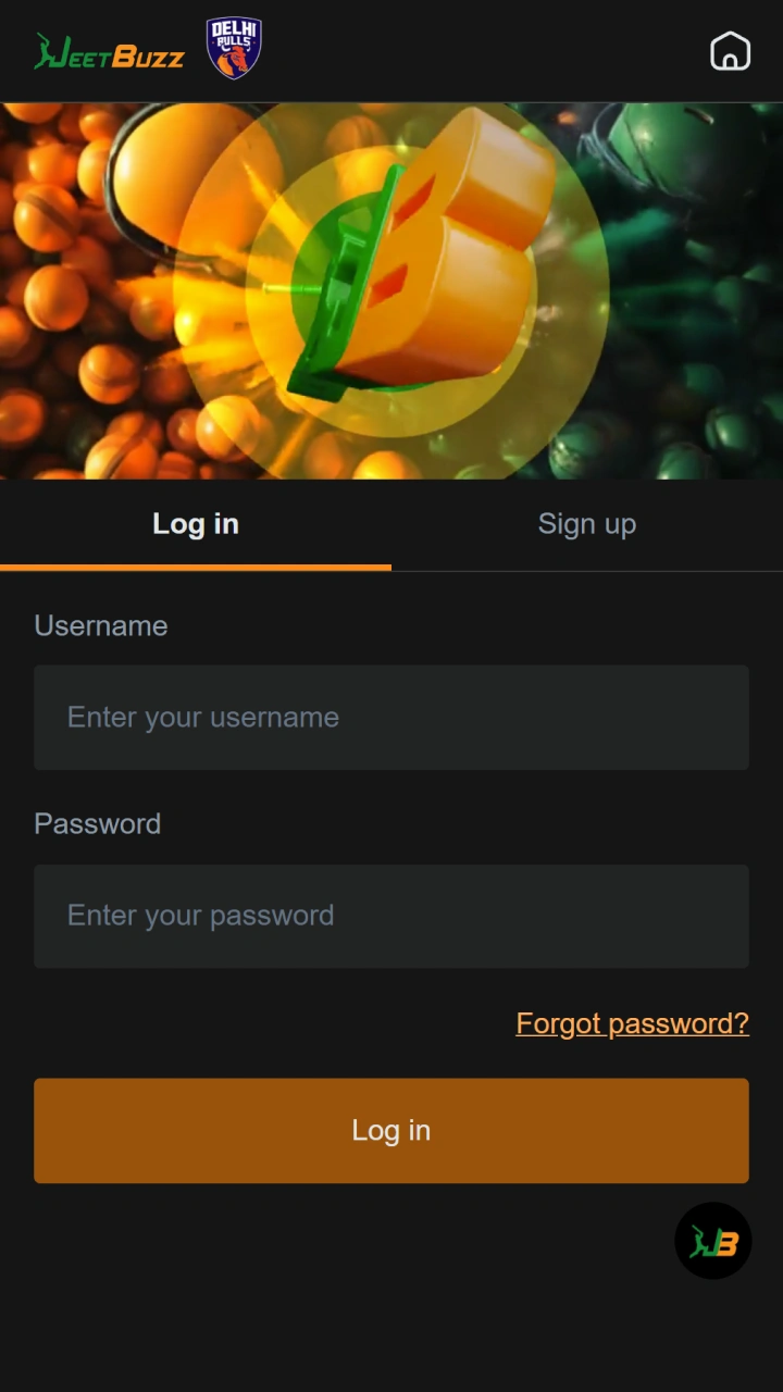 Log in to your profile to play slot games on Jeetbuzz.